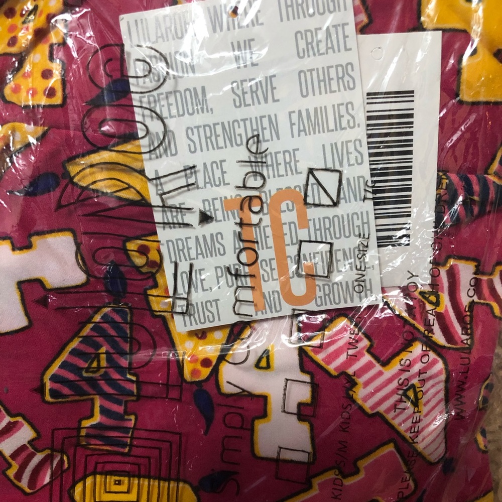 TC lularoe birthday leggings